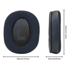 2pcs Ice Feeling Gel Earmuffs Sponge Cover Earmuffs, For Logitech G PRO X