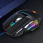 T-WOLF M1 7-keys RGB Atmosphere Light USB Gaming Wired Mouse