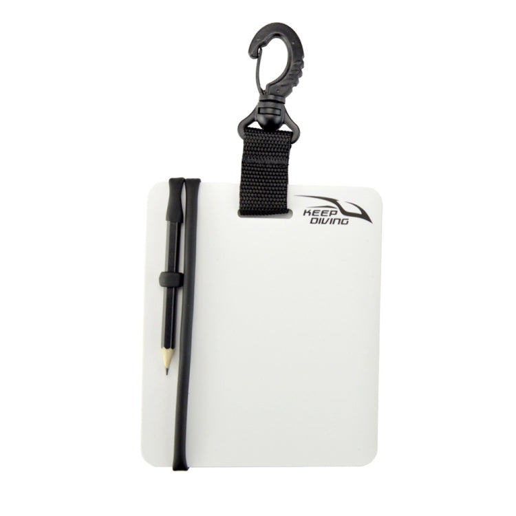 KEEP DIVING Underwater Record Writing Tablet For Scuba Diving
