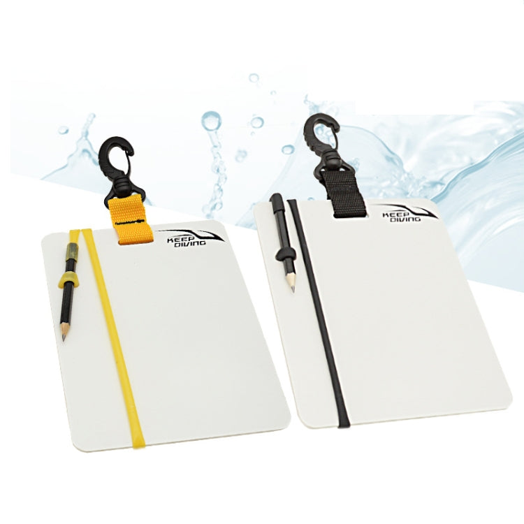 KEEP DIVING Underwater Record Writing Tablet For Scuba Diving