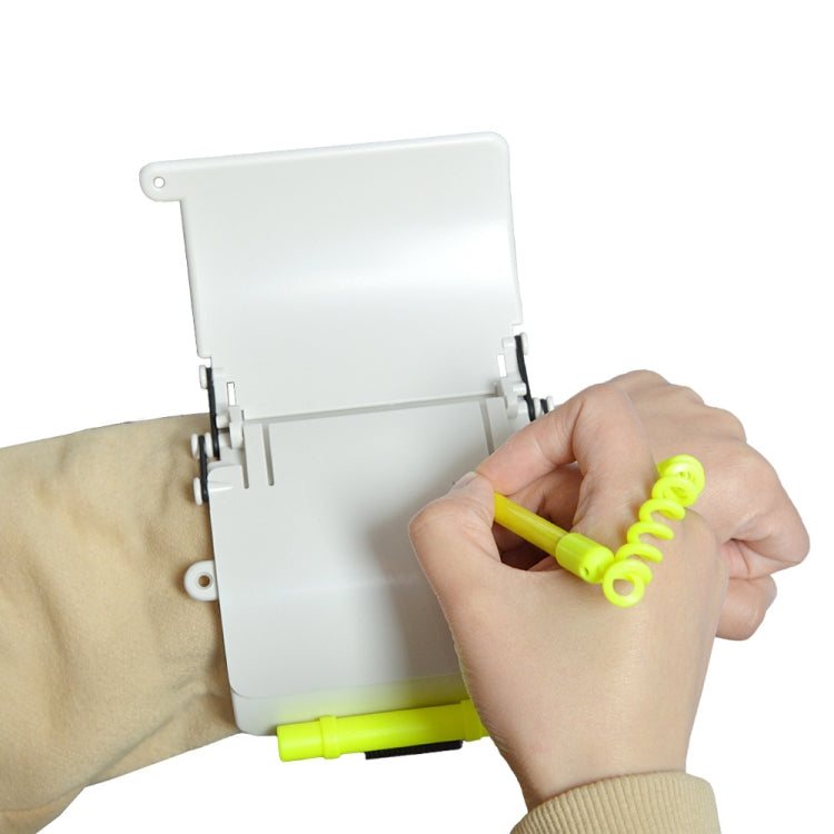 Wrist-mounted Diving Communication Recording Writing Board