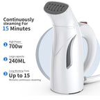 LM-1609S Portable Steam Handheld Electric Iron Home Mini Hanging Iron — UK Plug