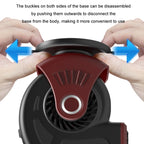 Portable Car Heater Small Fan Defogger — view 6