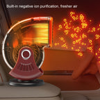 Portable Car Heater Small Fan Defogger — view 9