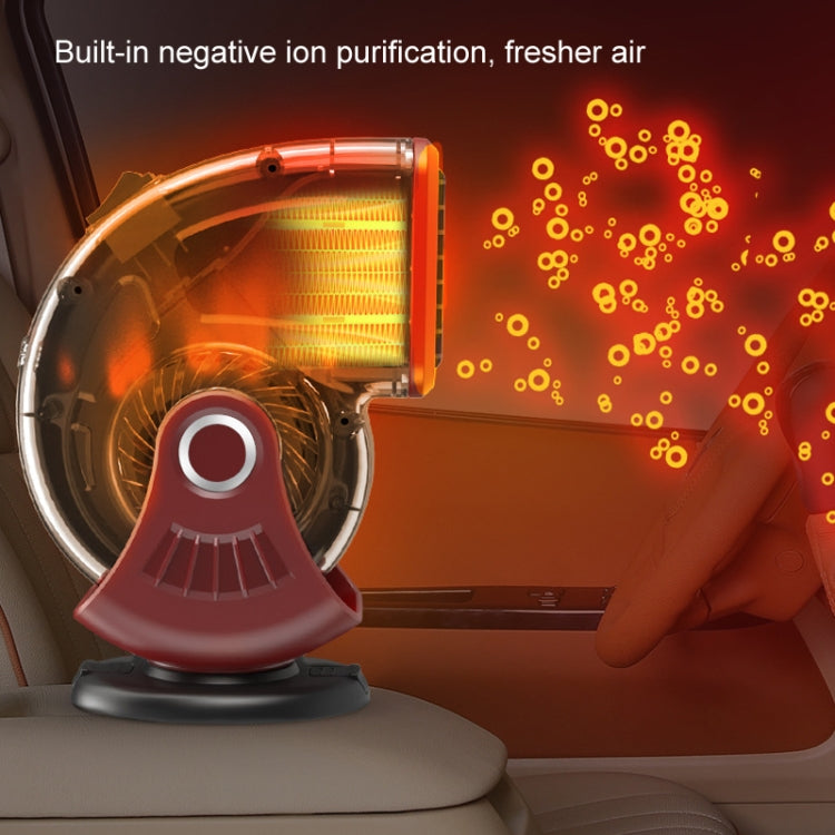 Portable Car Heater Small Fan Defogger — view 9