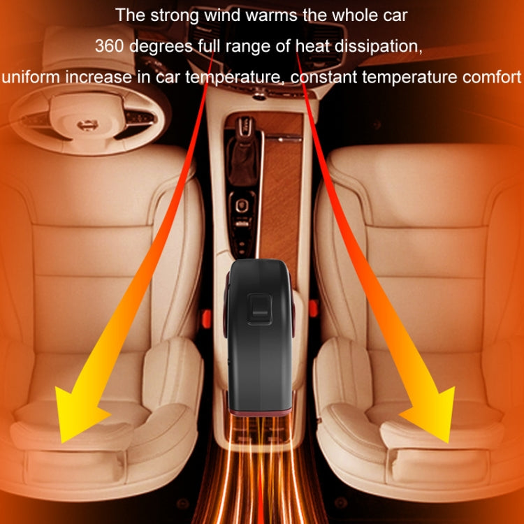Portable Car Heater Small Fan Defogger — view 10