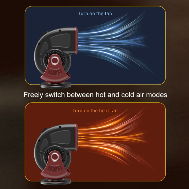 Portable Car Heater Small Fan Defogger — view 11
