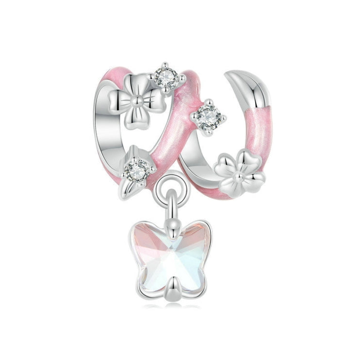 S925 Sterling Silver Fantasy Butterfly Beads