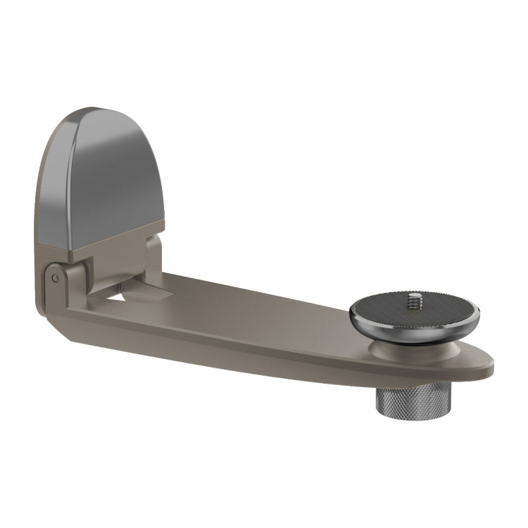 Aluminum Alloy Pan Head Adjustable Foldable Projector Wall Mount — Black Gray