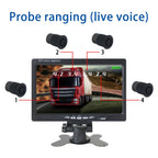 7 Inch Reversing Detection Visible AHD Digital Radar Image