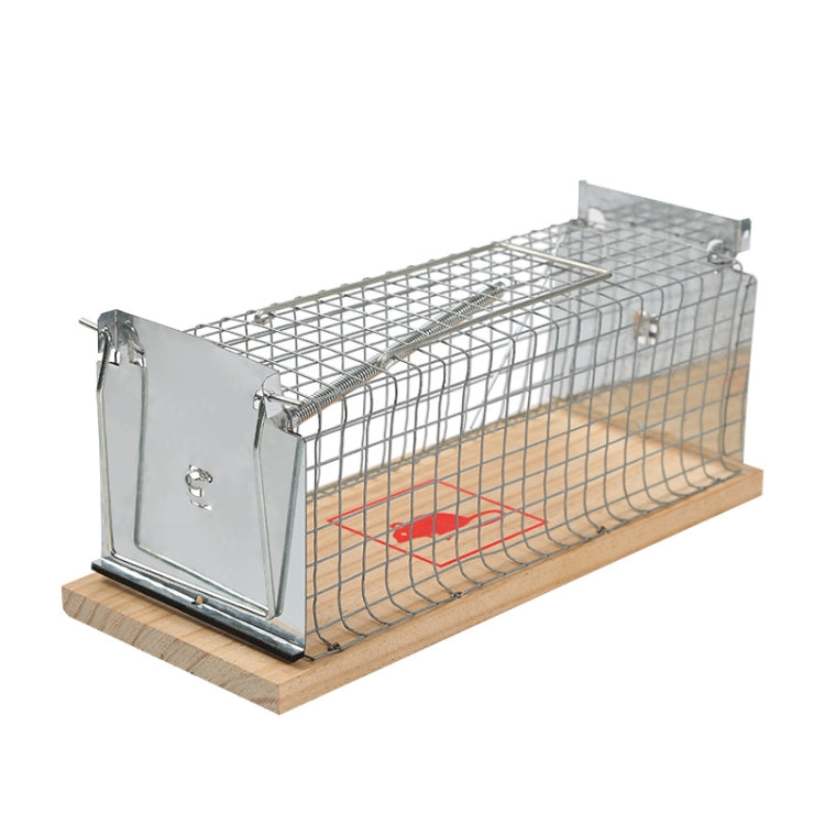 Wooden Mousetrap Cage Live Animal Humane Trap Catch — Small