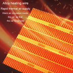 12V Car Heater 360 Adjustable Defogging Defrosting Heating Fan Heating Cooling Function Windscreen Defroster Demister