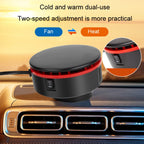 12V Car Heater 360 Adjustable Defogging Defrosting Heating Fan Heating Cooling Function Windscreen Defroster Demister