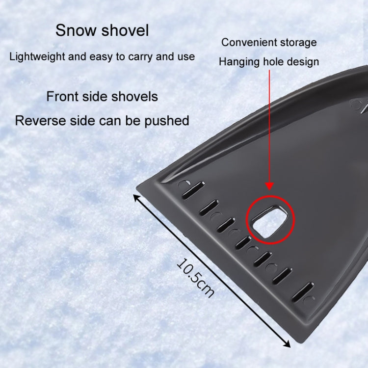 Car Snow Removal Shovel Multi-functional Winter Snow Clearing Tool Windshield Defrost Deicing Shovel