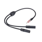 Car GPS Antenna Modification Two Female And One Male Adaptor