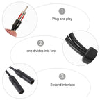 Car GPS Antenna Modification Two Female And One Male Adaptor — view 3