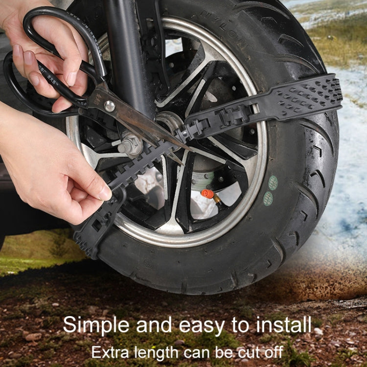 Electrical Bicycle And Motorcycle Winter Snow Tire Anti-Skid Chain