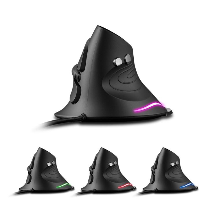 ZELOTES T30 6-keys Vertical Grip Detachable Ergonomic Wired Mouse
