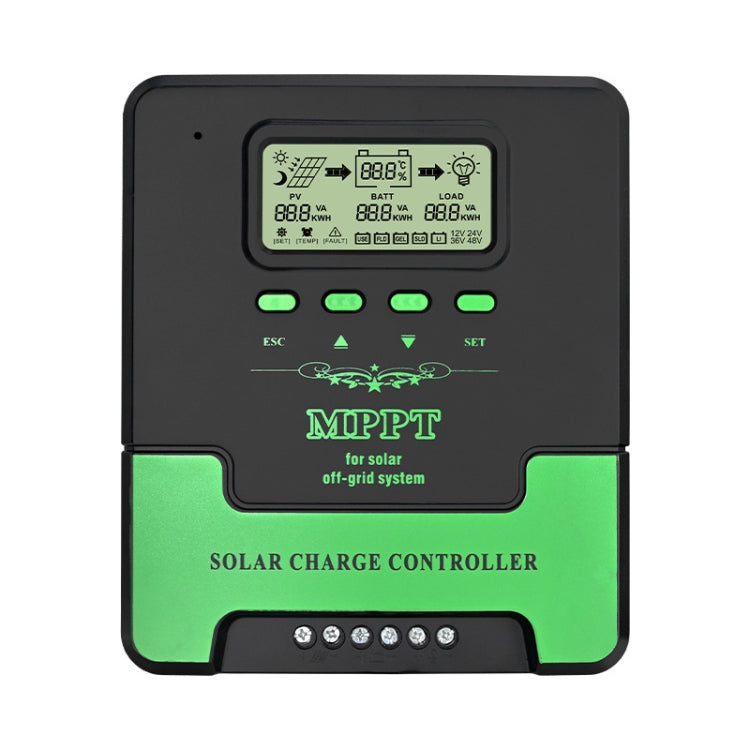 12V/24V 60A MPPT Intelligent Lighting Identification Solar Controller — CM-D60