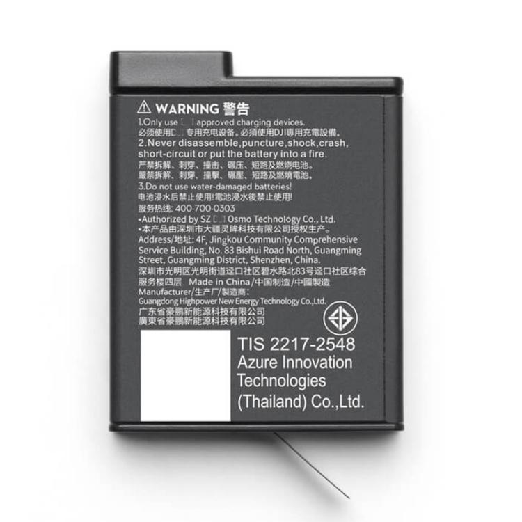 Original Extreme Battery Plus 1950 mAh For DJI Osmo Action
