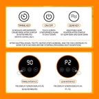 E68S 1200W PTC Ceramic Heating Desktop Smart Electric Heater