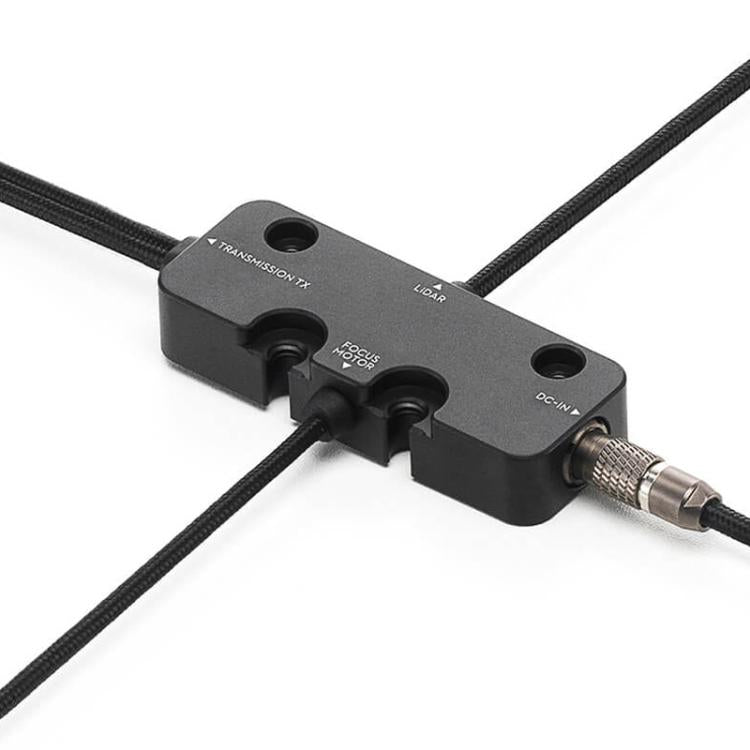 Original Transmission Cable Hub For DJI RS 4 Pro / RS 3 Pro to Power Focus Pro LiDAR and Video Transmitter