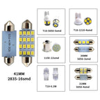 42pcs/Set Car Interior Reading LED Light Combination Set