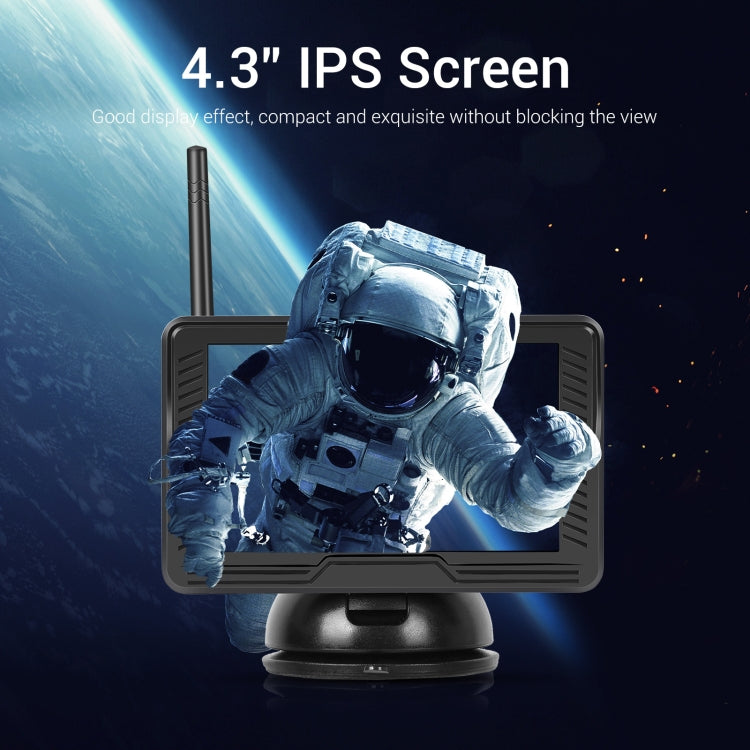 4.3-inch Car Reversing Camera & Monitor Set Rear View Dash Cam