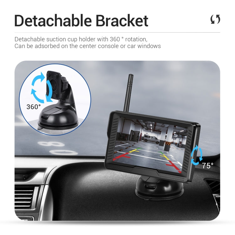 4.3-inch Car Reversing Camera & Monitor Set Rear View Dash Cam
