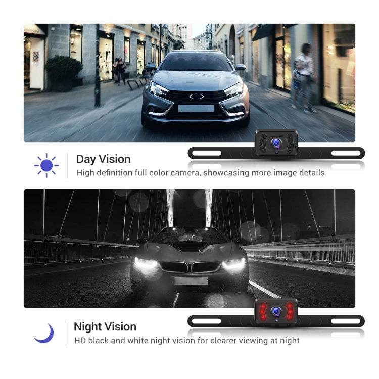 4.3-inch Car Reversing Camera & Monitor Set Rear View Dash Cam
