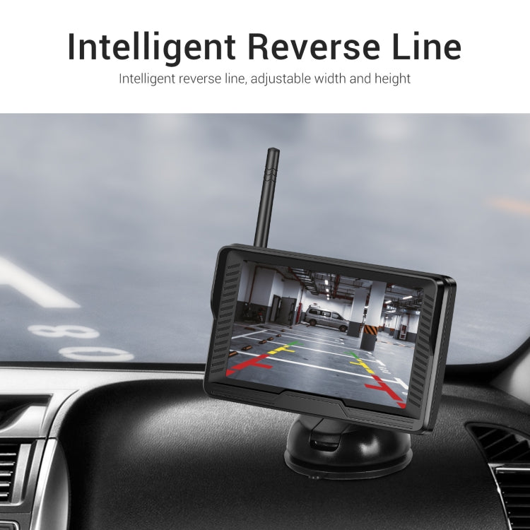 4.3-inch Car Reversing Camera & Monitor Set Rear View Dash Cam