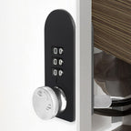 Home Drawer Locker Mechanical Dial And Quarter Turn Combination Lock — Right Turn