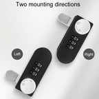 Home Drawer Locker Mechanical Dial And Quarter Turn Combination Lock — view 8