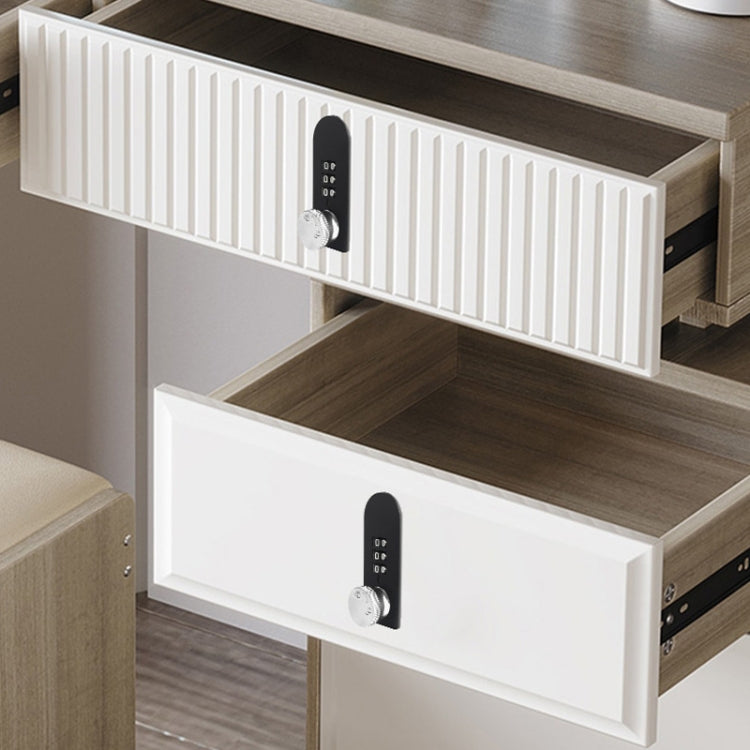 Home Drawer Locker Mechanical Dial And Quarter Turn Combination Lock — view 10