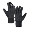 Kyncilor Velvet Warm Cycling Gloves Reflective Touch Screen Ski Water-repellent Elastic Gloves