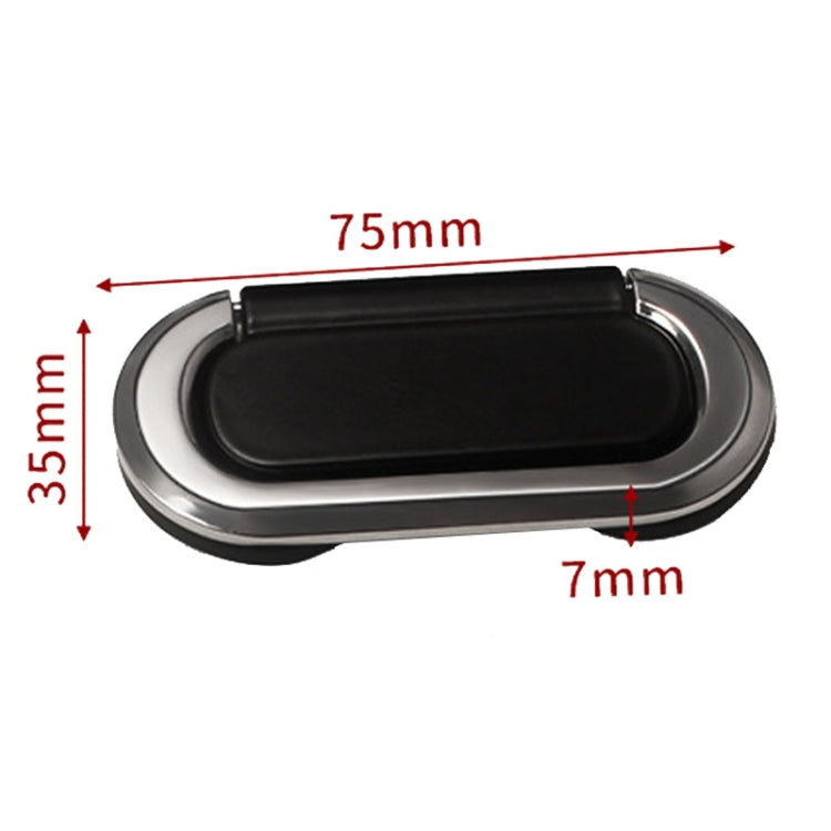 Simple Household Cabinet Drawer Hidden Flat Pull Handle — view 5
