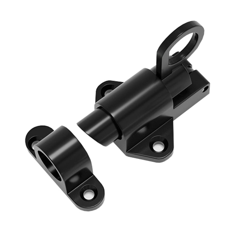 Solid Aluminum Alloy Plane Shape Spring Automatic Rebound Latch — White