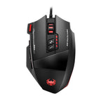 ZELOTES C19 12-Keys Ergonomic Programming Custom Wired Mouse