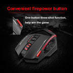 ZELOTES C19 12-Keys Ergonomic Programming Custom Wired Mouse
