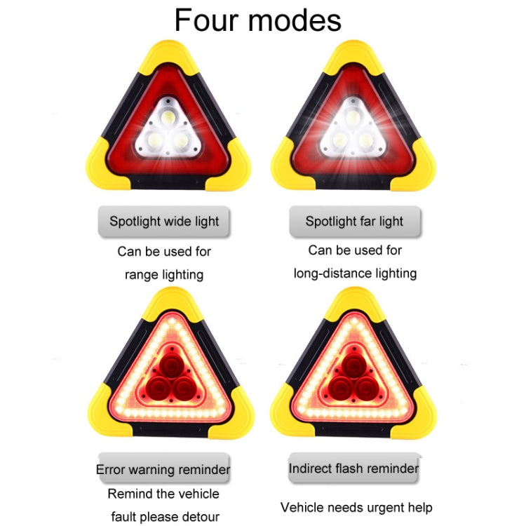 Car Traffic Warning Sign Vehicle Reflective Tripod Emergency Light