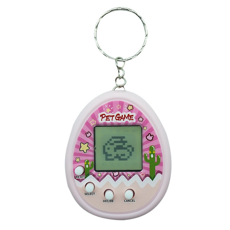 Electronic Pet Game Toy Feed Genie Nostalgic Virtual Cyber Digital Game Keychain Toy For Kids
