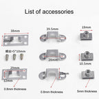 Home Office Desk Drawer Triple Connect File Cabinet Lock — view 6