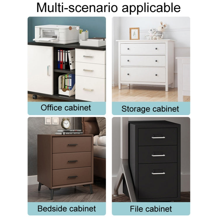 Home Office Desk Drawer Triple Connect File Cabinet Lock — view 11