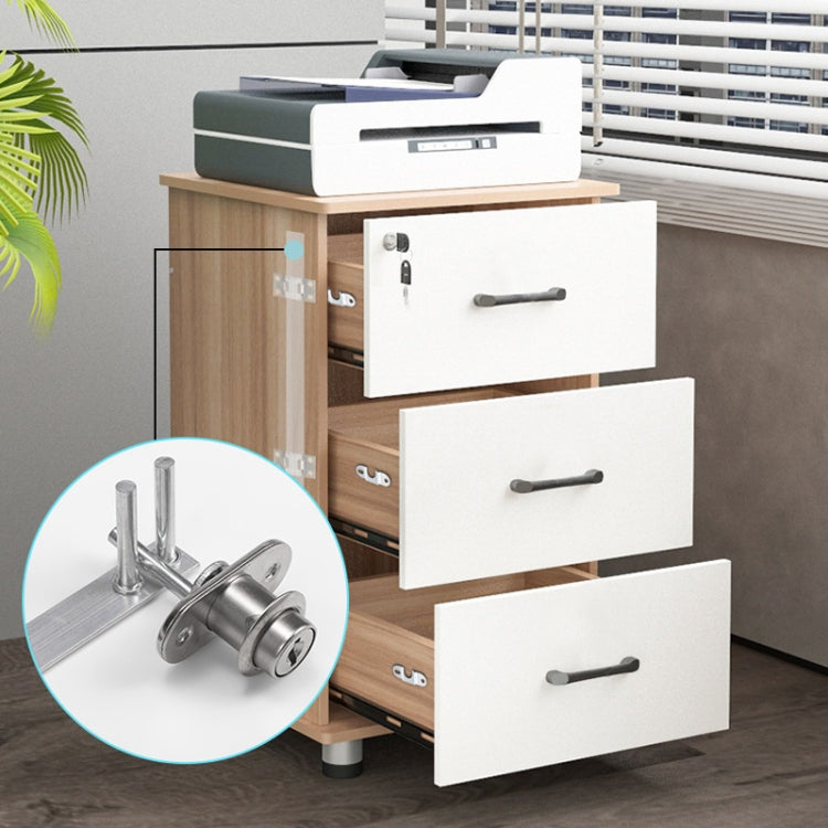 Home Office Desk Drawer Triple Connect File Cabinet Lock — view 12