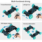 2.4G Spray RC Car Gesture Sensor Music Lights Twist Stunt Drift Car Double Side Driving Buggy Toy