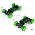 2.4G Spray RC Car Gesture Sensor Music Lights Twist Stunt Drift Car Double Side Driving Buggy Toy