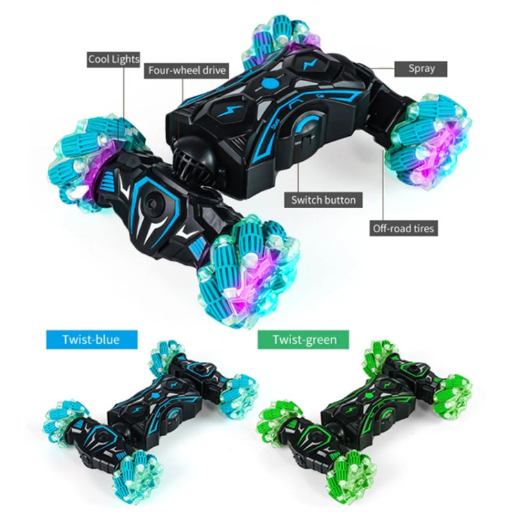 2.4G Spray RC Car Gesture Sensor Music Lights Twist Stunt Drift Car Double Side Driving Buggy Toy