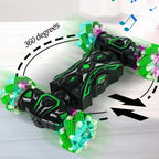 2.4G Spray RC Car Gesture Sensor Music Lights Twist Stunt Drift Car Double Side Driving Buggy Toy