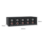 4 In 1 Out 3.5mm + RCA Audio Switcher 4 Channels Audio Converter — view 7