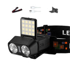 Head-Mounted LED Outdoor Sensor Long Range Fishing Work Headlamp